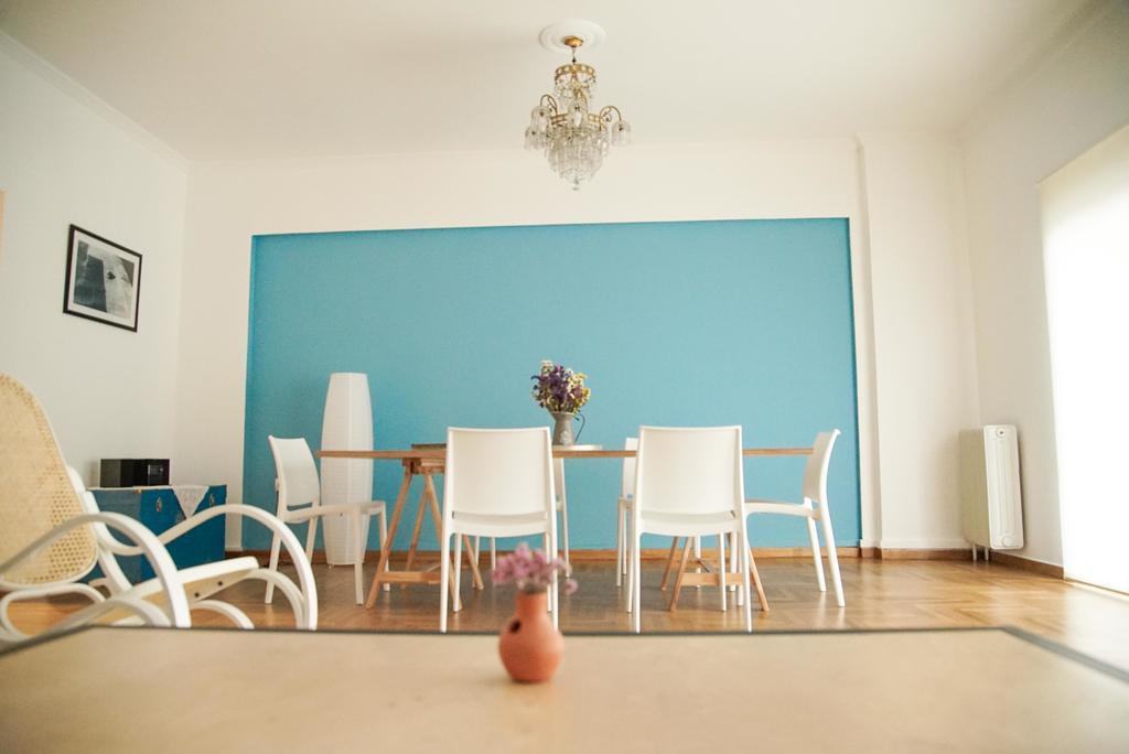 Athenian Blue - Family Apt 5' Minutes From Acropolis Museum Extérieur photo